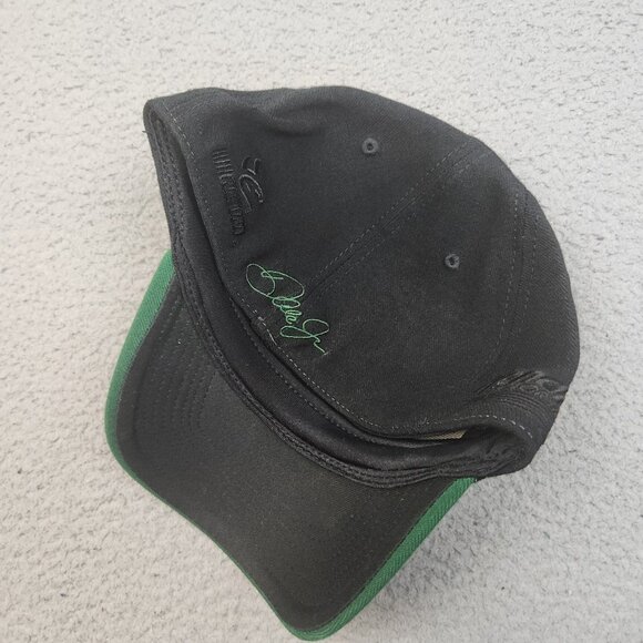 Dale Earnhardt Jr Hat Cap Fitted Amp Energy 88 Black Green NASCAR HMS Puff Logo - Picture 5 of 8